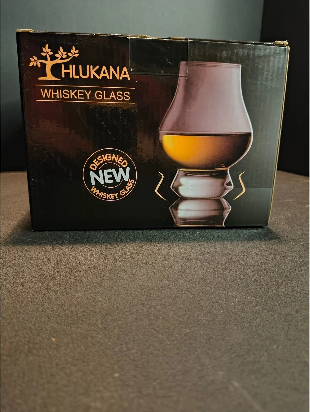 Hlukana whiskey glass set